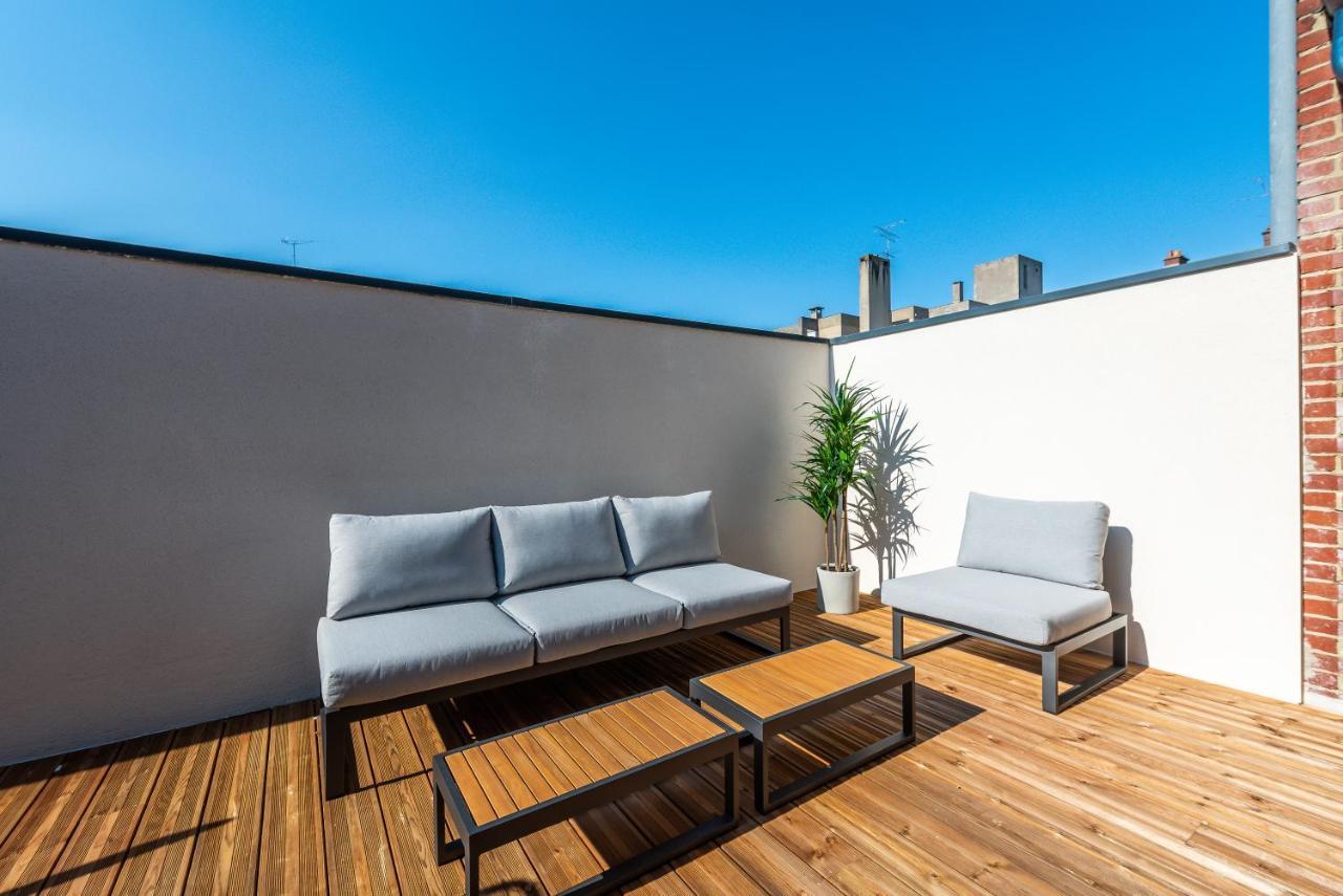 Downtown Rooftop - Centre Ville - Wifi - Terrasse - Netflix Αμιάν Εξωτερικό φωτογραφία
