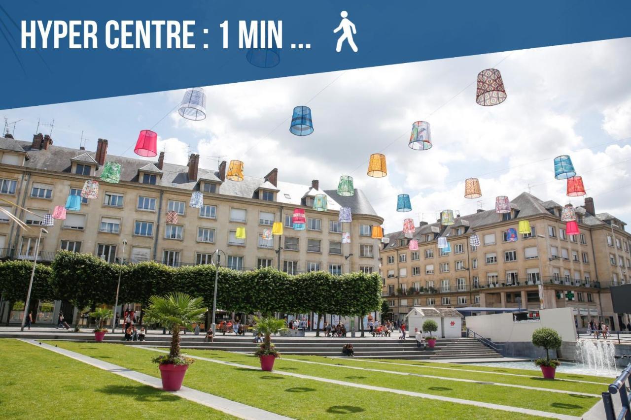 Downtown Rooftop - Centre Ville - Wifi - Terrasse - Netflix Αμιάν Εξωτερικό φωτογραφία