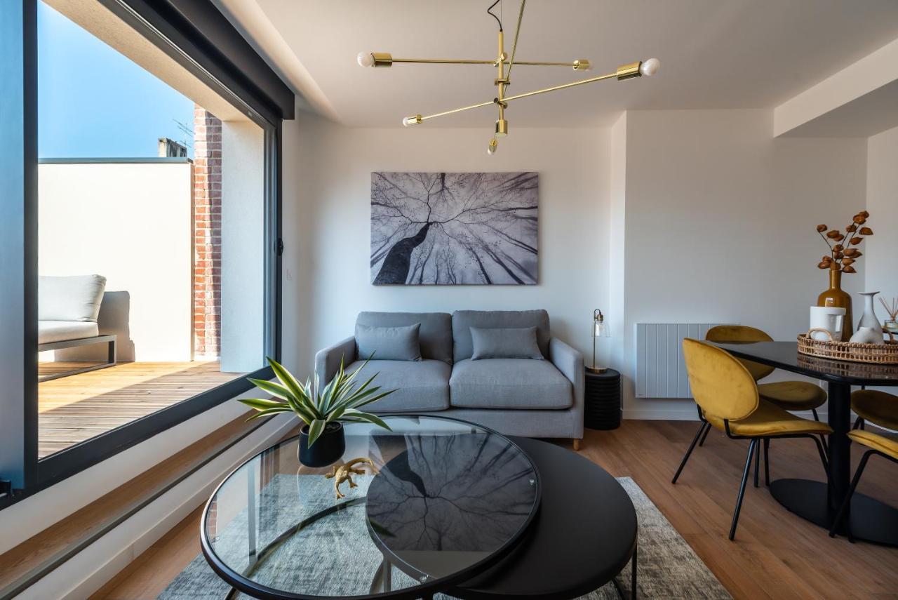 Downtown Rooftop - Centre Ville - Wifi - Terrasse - Netflix Αμιάν Εξωτερικό φωτογραφία